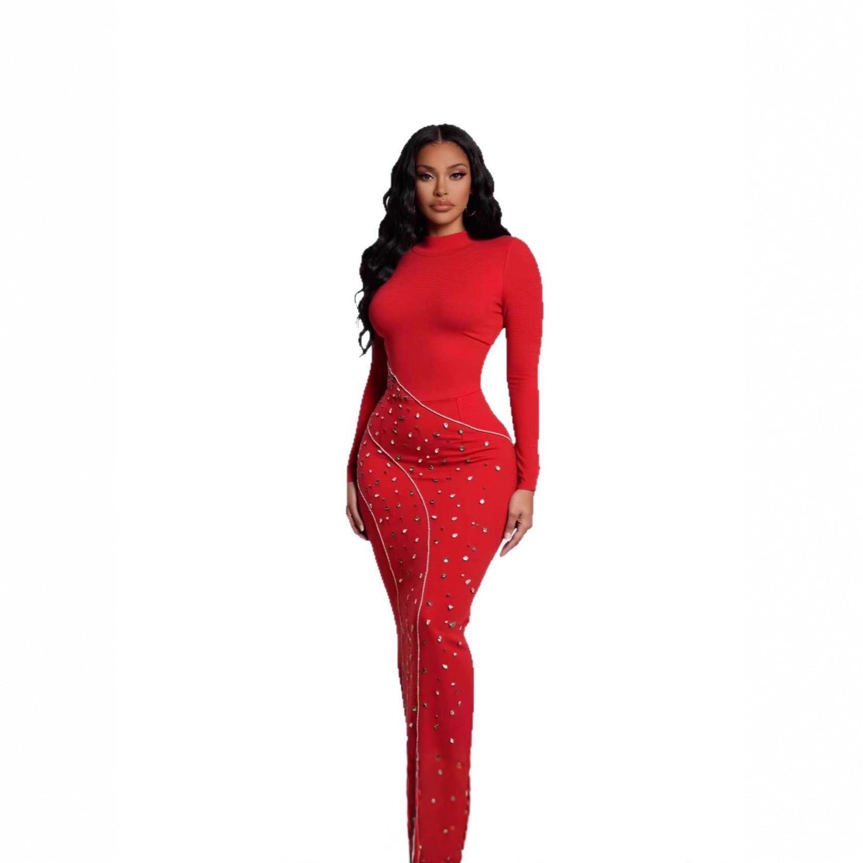 2026 Luxury Rhinestone Beaded Halter Mini Dress for Women, Sexy Deep V Couture Party Dinner Dress