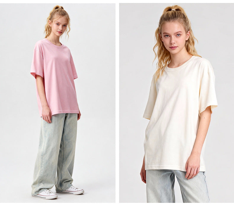 Premium 200g Pure Cotton Oversized T-Shirt  100% Cotton · 200g Heavyweight · Unisex · 19 Colors