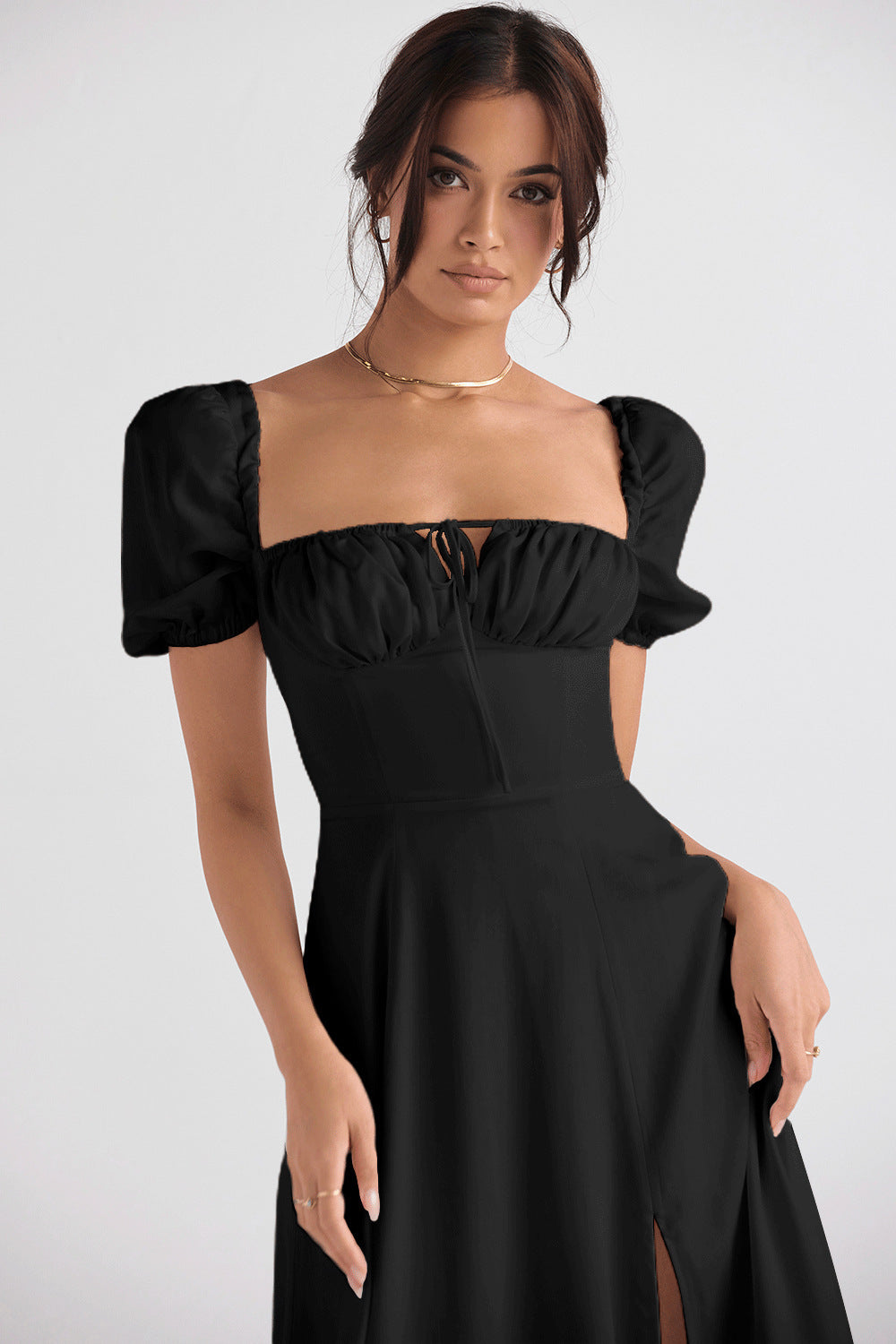 Women's French Style Corset Bust Slip Dress — Gathered Sweetheart Neckline Sleeveless Midi & Mini Dress, Elegant Summer Sundress in 30+ Colors S–2XL