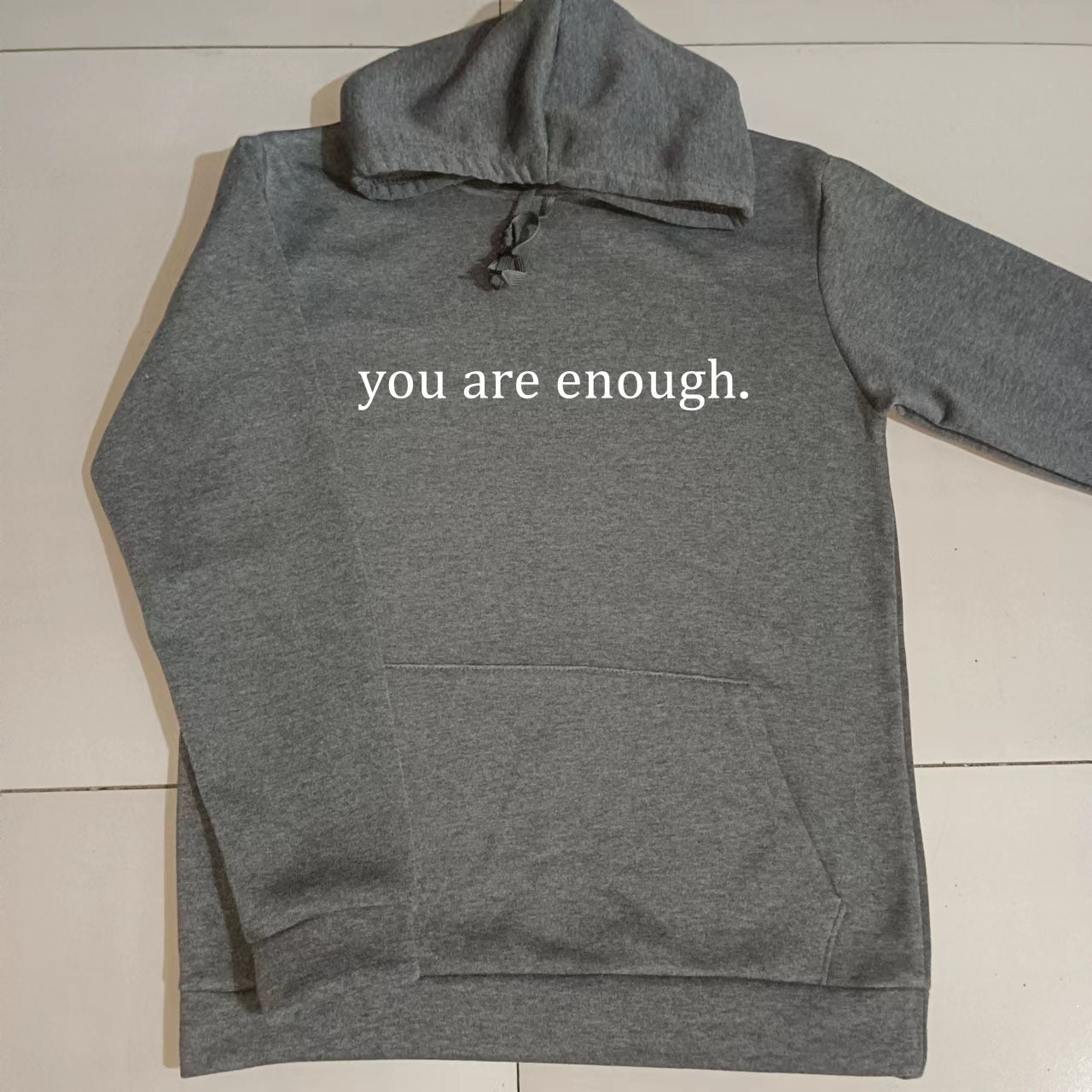 Women's Fleece Graphic Hoodie | "Dear Person Behind Me" Letter Print Oversized Pullover Sweatshirt | S-5XL